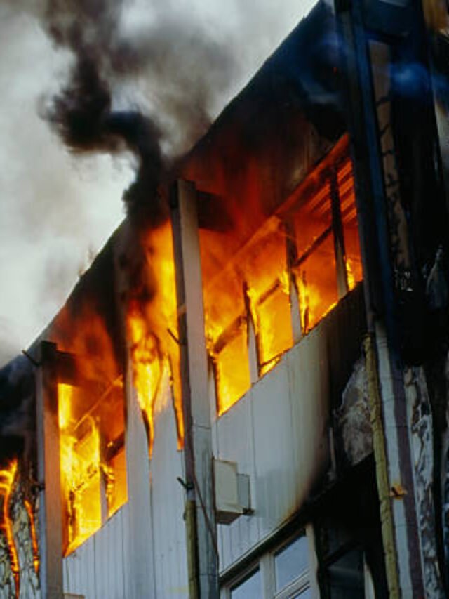 Steps to save from building fire